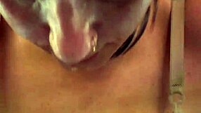 I didn't notice my wet pussy dripping during gym workout