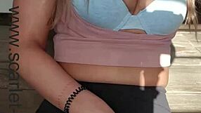 NAUGHTY BIG ASS TEACHER ASKS FOR A CLASS DISMISSED SO SHE CAN DO THIS