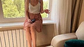 My friend's stepmom begged me to fuck her and rode me brazenly with russian amateur conversations