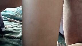 Mature cougar bent over in bedroom sex