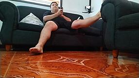 amateur couple engages in roleplay, 'not son worships bbw ass with rough riding.'