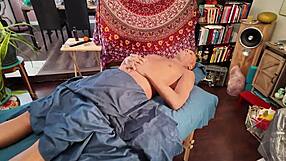 helena price gives a naked massage, her oiled body suggesting foreplay