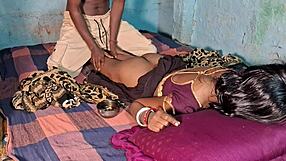 Desi wife feels intense pleasure during quickie pussy fuck.