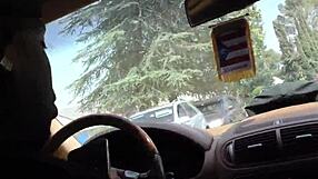 cuckolding mistress teases her sub with a massive interracial cock, ending in a jizzy facial explosion