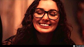 Japanese babe rikako meets nerdy leana in vampire story