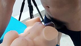 young man masturbating with sex toy another experience