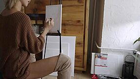 painting a pussy flower