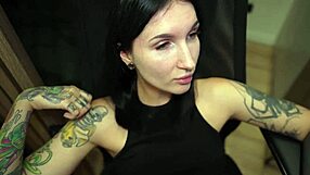 Asian lesbians unaware of delivery guy's monster cock intrusion in threesome