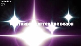 Mature Milf In Bikini Masturbates After Beach Day