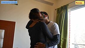 I get so naughty with sexy rachna, fucking her hard with dirty talk and rimjob