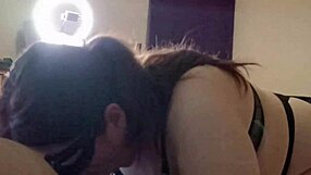 She Gets Her Throat Fucked So Hard, Causing Huge Floppy Snorts In This Homemade Scene