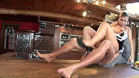 mia leone as a spanish maid