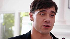 Young Guy Gets Reverse Gangbanged By Five Huge-Boobed Blonde MILFs – Wow!