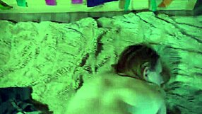 Blonde Teen's Birthday Surprise Turns into Hardcore Creampie Fuck with Big Cock Pounding Her Tight Pussy at Party