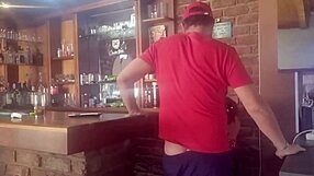 brunette milf gets fucked doggystyle with fingering