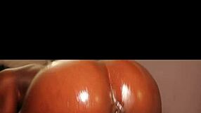 Lola black's creamy pussy gets pierced and dildo-fucked in pov neighbor scene