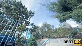 Debt4k surprises with seductive sex in stockings