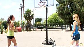 Lushy Lesbian Brunette Initiates Innocent Blondie Into Pussy And Anal Licking Sixty Nine