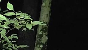 Did you see that sneaky outside creampie ending?