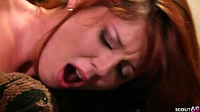 Redhead Cougar Wife Jessi Palmer With Hairy Pussy And Small Tits Cheats In Rough Fucking, Bent Over Quickie, Cowgirl Riding, And Pull Out Cumshot