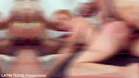 Sweet Christmas Intense Anal with Two Guys