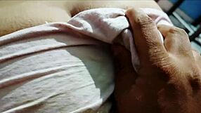 Oh man, this desi indian wife lets the sales boy massage and fuck her big ass