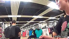 Glamorous czech teen 18+ie seduced in supermarket reamed pov
