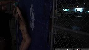 anya olsen faces a tough choice: rough outdoor public sex contest or domination game