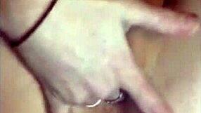 little reds wet flexible fingerbang cum on peeks