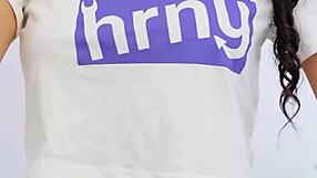 Sexy Amateur Latina Teen 18+ Masturbates on the Phone for Her Boyfriend