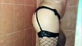 Mature Latina Uses Dildo In Shower First Time