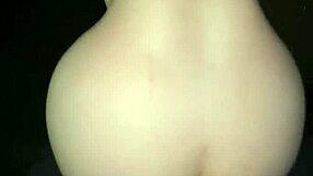 My step-cousin was restless, so i calmed her down with pov sex.