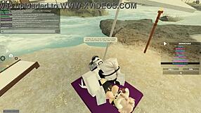 Blonde New Zealander Deepthroats And Gets Assfucked Doggystyle