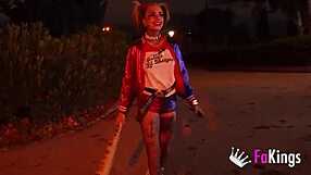 lady medusa as harley quinn seeking a monster cock