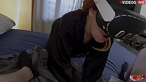 Stepmom's VR porn illusion hides real ass fucking by olx red fox