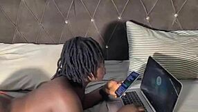 her sweet ebony pussy made me cum twice