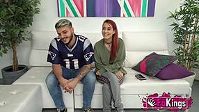 Redhead teen Piikara and her boyfriend get intimate. They fuck passionately for the camera.