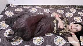 skinny indian muslim bhabhi has hardcore sex with cum and orgasm 😍