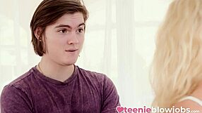 Stepsister River Lynn Pleases Stepbro With Cock Eating Session