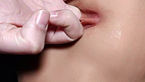 Picking At Her Pussy With Toys And Double Penetration