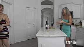 Gilf Leilani Lei rides cowgirl and gets cunnilingus