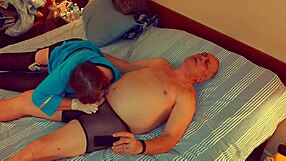 granny nurse sucks cock