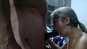 she can't resist a quick fuck