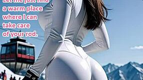 Weekend at the ski resort - part 3 - ai illustrated leather porn dream