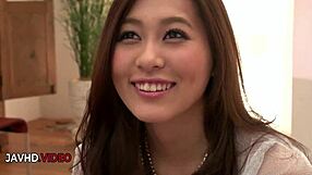 milf starts fingering her shaved pussy, turning the scene into hardcore sex.