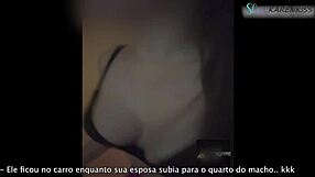 Latina Wife Makes Husband Wait In Car While Fucking Personal Trainer Outdoors