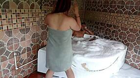 How good my stepfather fucks me in the ass in the jacuzzi!