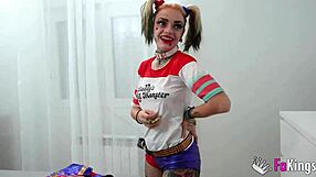lady medusa as harley quinn seeking a monster cock