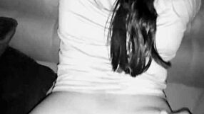 Culona en 4 cojida en el sillón.