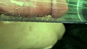 Pumping fun with big tits and curvy body.